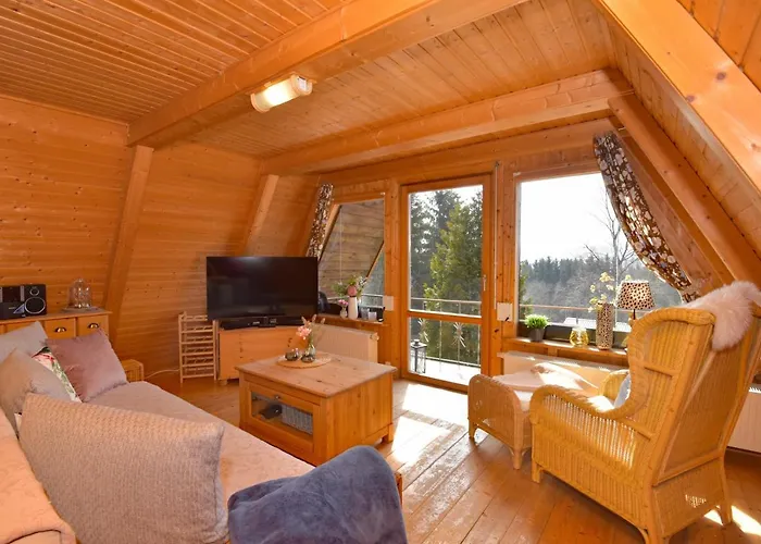 Finnhuette Im Herzen Des Thueringer Wald/ Haus Alwin Tatil Evi Goldlauter-Heidersbach